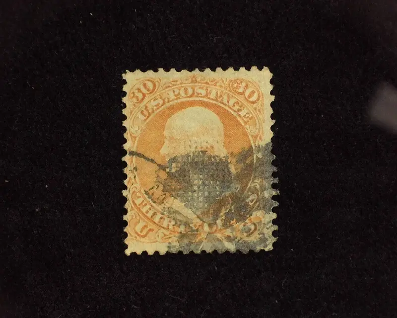 #100 Good color. F Used - US Stamp