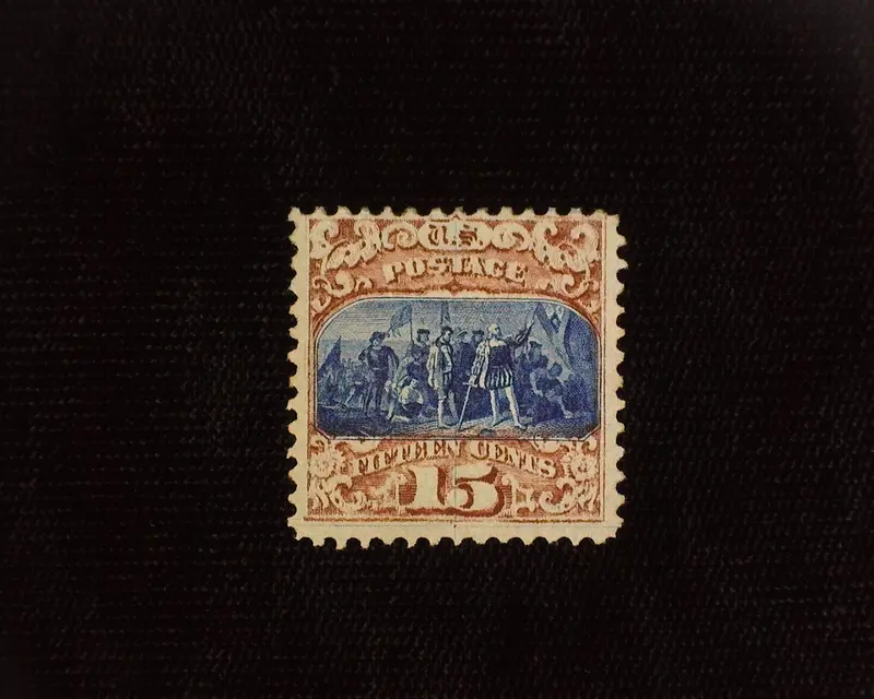 #119  Fresh rich color. Mint F H - US Stamp