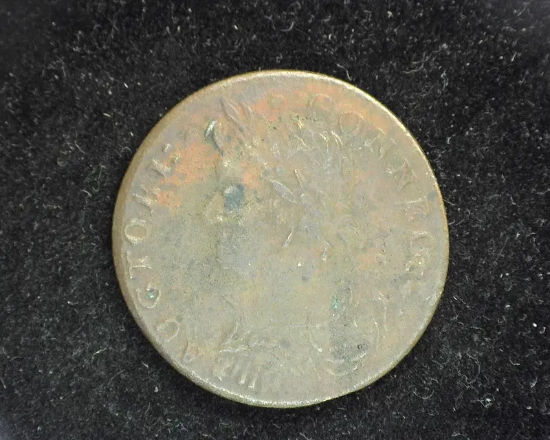 1787 Connecticut Commemorative F ETLIR Variety - US Coin