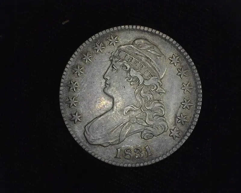 1831 Capped Bust Half Dollar XF - US Coin