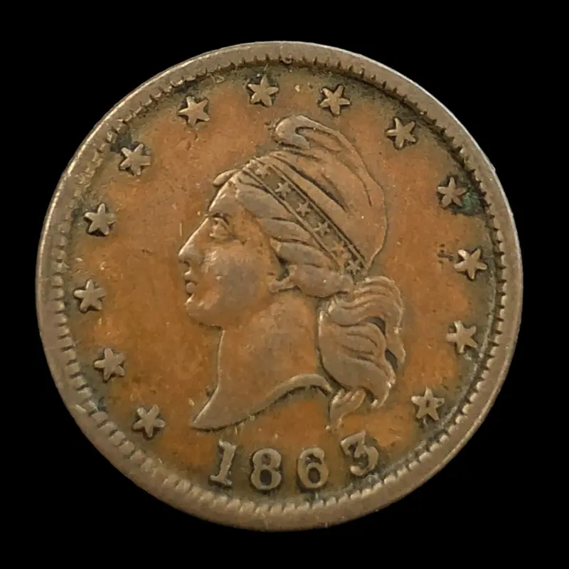 1863 Civil War Token “Army & Navy”
