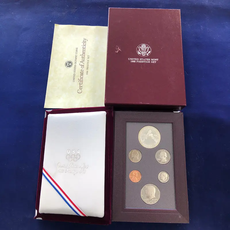 1988 U.S. Mint Prestige Proof Set (With Box & CoA)