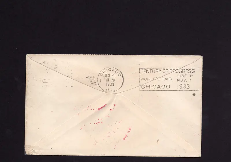 (3) Scott C18 Stamps F/VF & (1) 3¢ Olgethorpe on Cover US Stamp