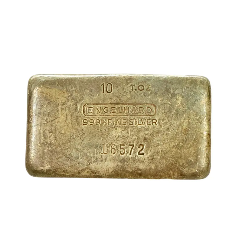 Engelhard 10 oz Silver Bar - 5th Series