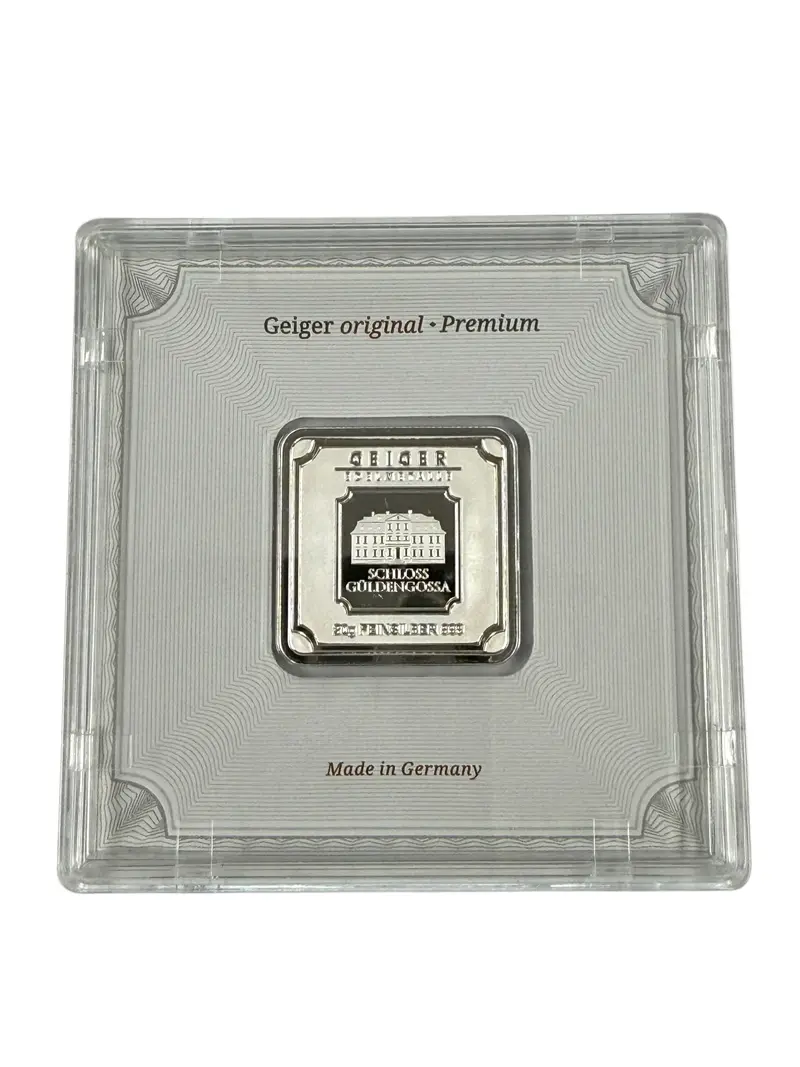 Geiger 20 Gram Silver Bar (Secondary)