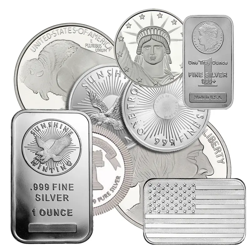 Generic 1 oz Silver (Secondary Market)