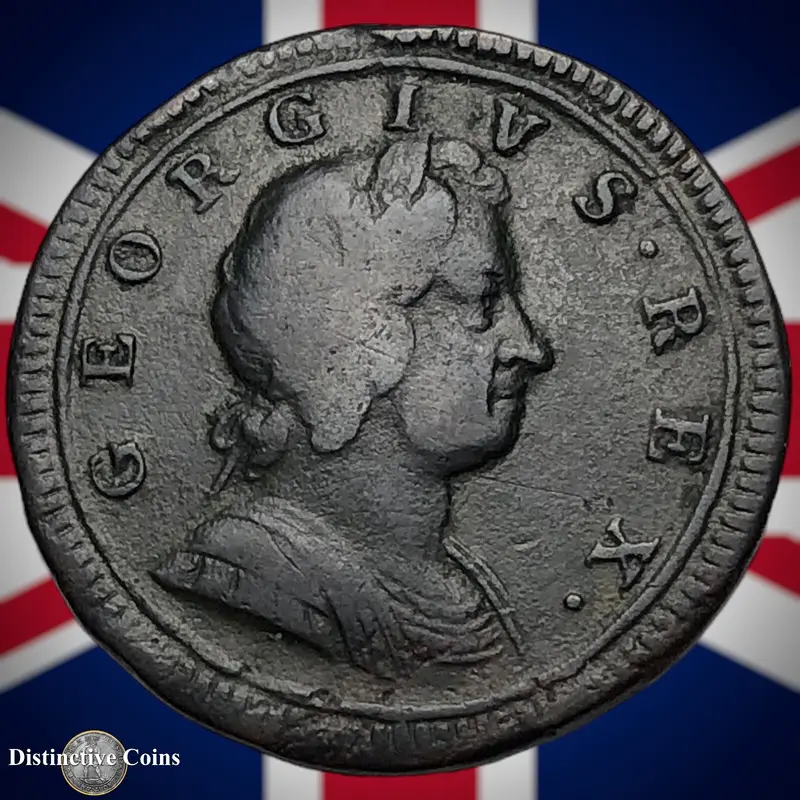 Great Britain 1723 Half Penny 1/2d GB5028