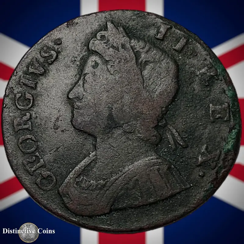 Great Britain 1735 Half Penny 1/2d GB5055