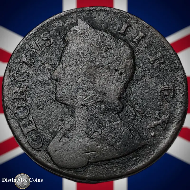 Great Britain 1735 Half Penny 1/2d GB5056