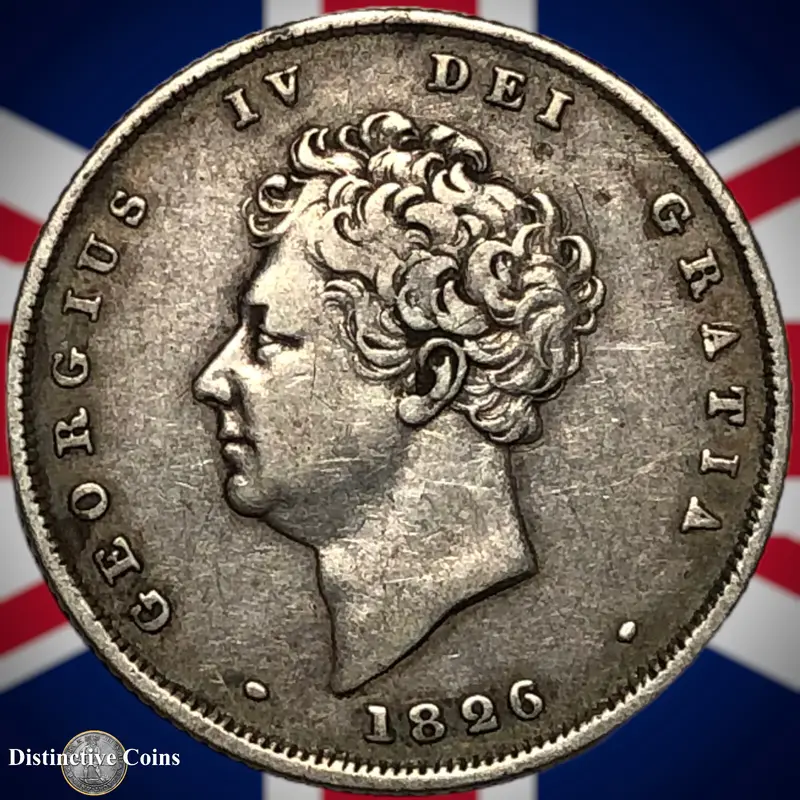 Great Britain 1826 British One Shilling GB0096