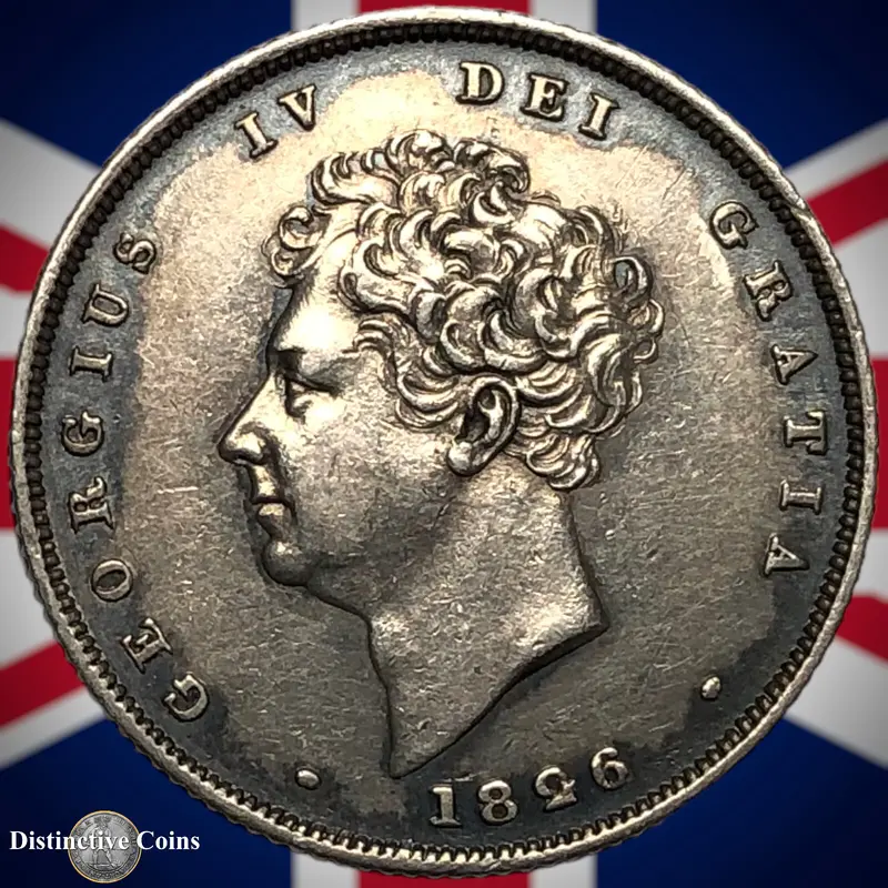 Great Britain 1826 British One Shilling GB0099