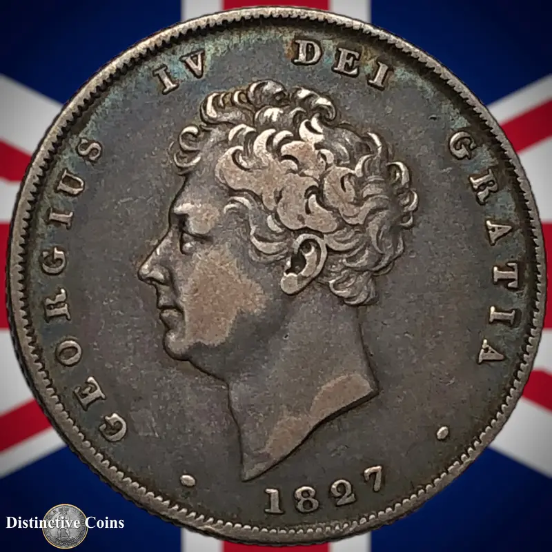 Great Britain 1827 British One Shilling GB0105