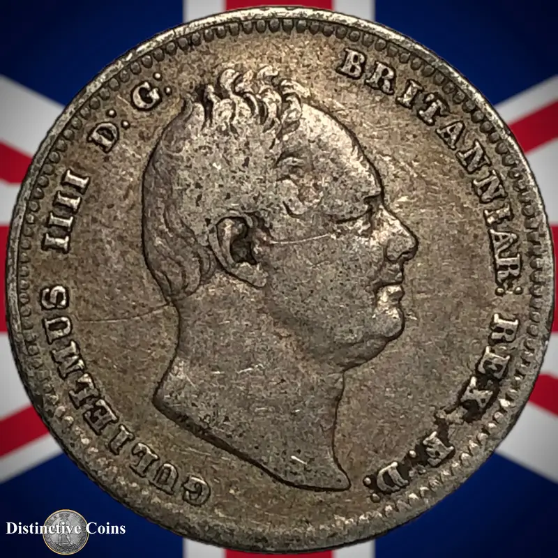 Great Britain 1834 British One Shilling GB0115