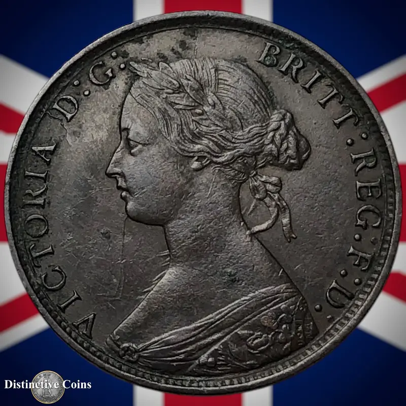 Great Britain 1866 Half Penny 1/2d GB5484