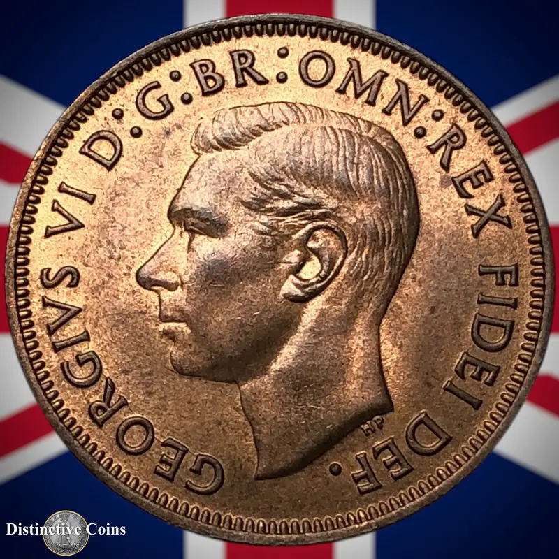 Great Britain 1952 Half Penny 1/2d GB6092