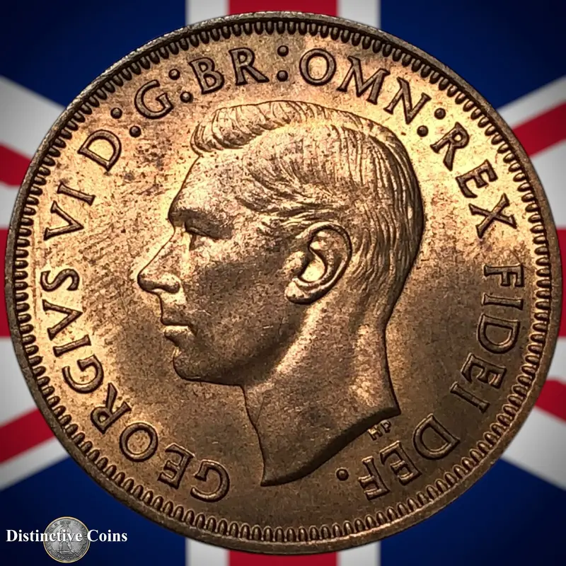 Great Britain 1952 Half Penny 1/2d GB6094
