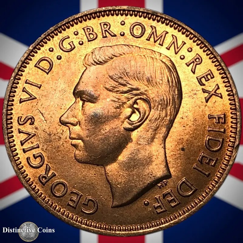 Great Britain 1952 Half Penny 1/2d GB6095