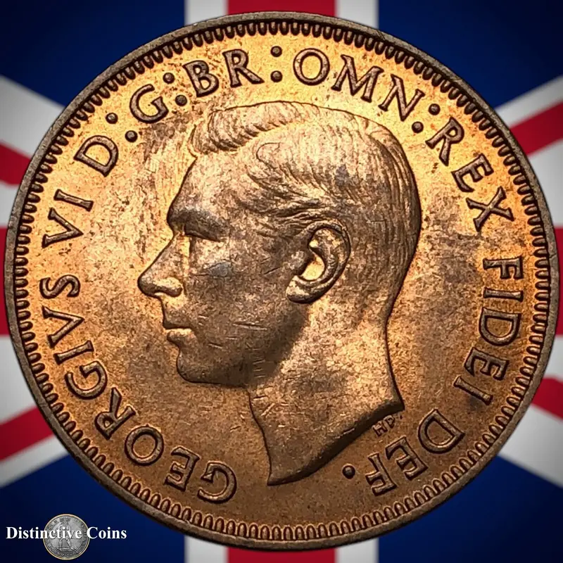 Great Britain 1952 Half Penny 1/2d GB6096