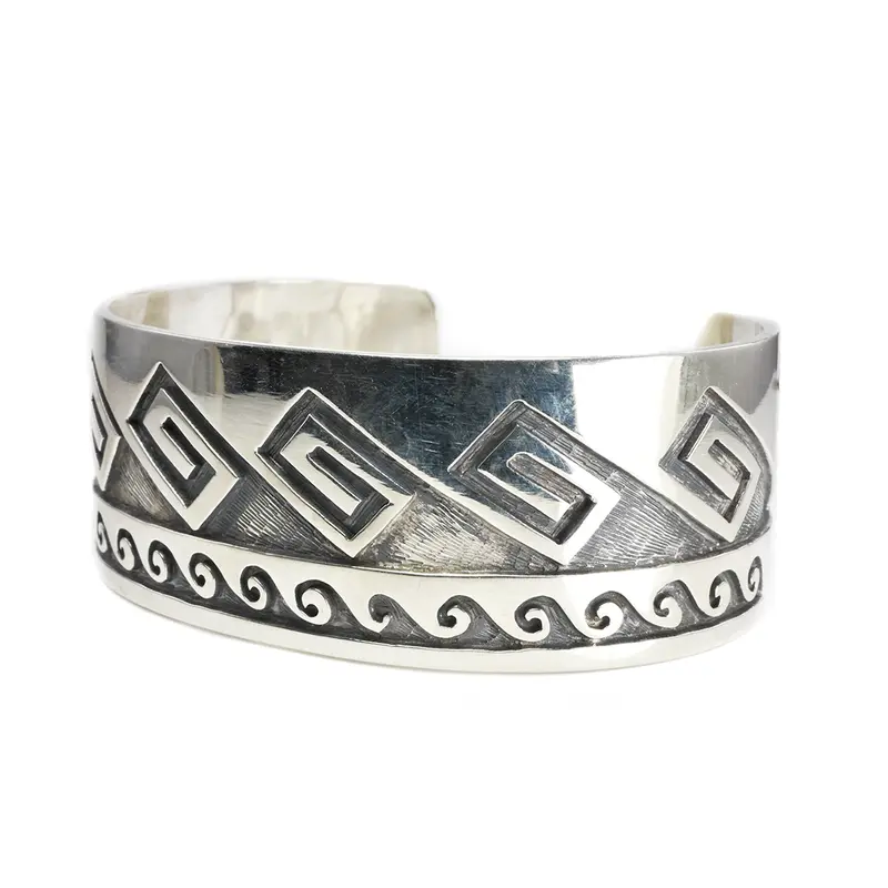 Silver Navajo Cuff